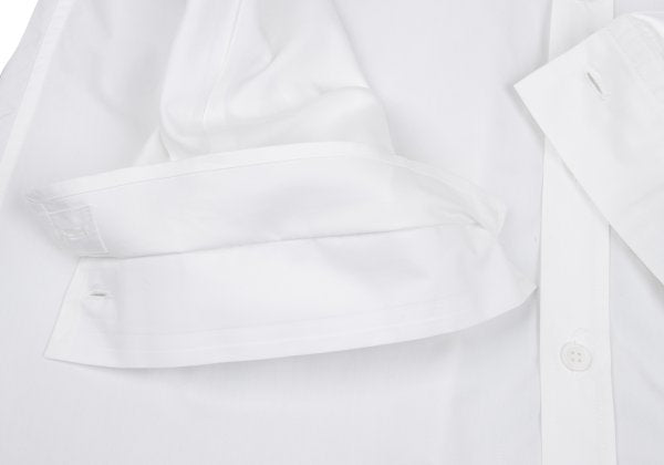 Yohji Yamamoto POUR HOMME Cotton Layered Shirt White Size 1