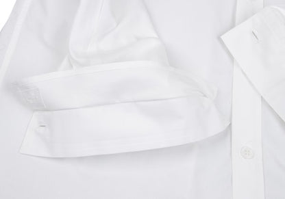 Yohji Yamamoto POUR HOMME Cotton Layered Shirt White Size 1