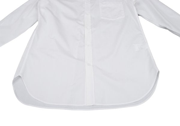 Yohji Yamamoto POUR HOMME Cotton Layered Shirt White Size 1