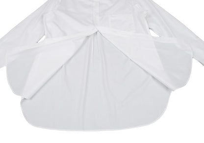 Yohji Yamamoto POUR HOMME Cotton Layered Shirt White Size 1
