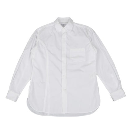 Yohji Yamamoto POUR HOMME Cotton Layered Shirt White Size 3