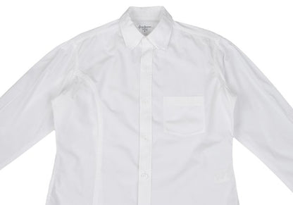 Yohji Yamamoto POUR HOMME Cotton Layered Shirt White Size 3