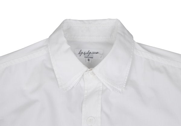 Yohji Yamamoto POUR HOMME Cotton Layered Shirt White Size 3