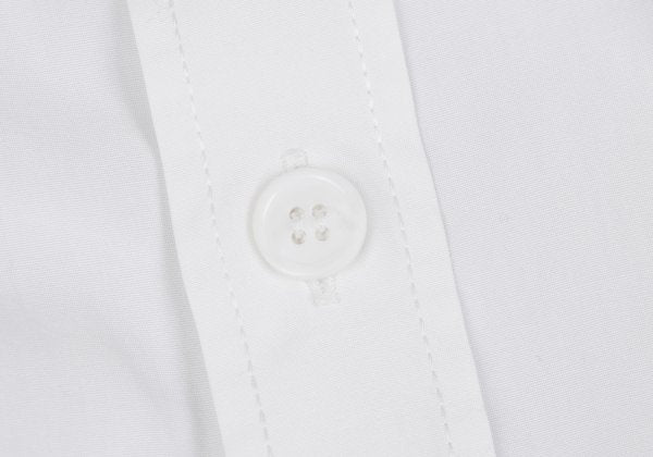 Yohji Yamamoto POUR HOMME Cotton Layered Shirt White Size 3
