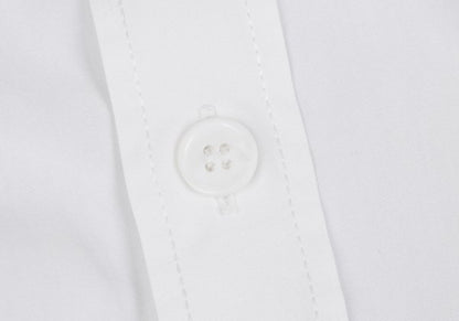 Yohji Yamamoto POUR HOMME Cotton Layered Shirt White Size 3