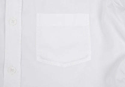 Yohji Yamamoto POUR HOMME Cotton Layered Shirt White Size 3