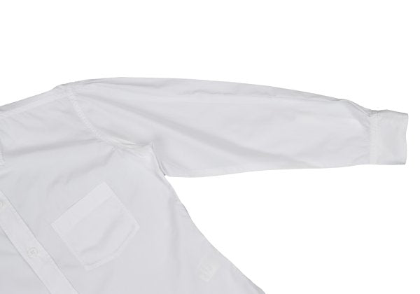 Yohji Yamamoto POUR HOMME Cotton Layered Shirt White Size 3