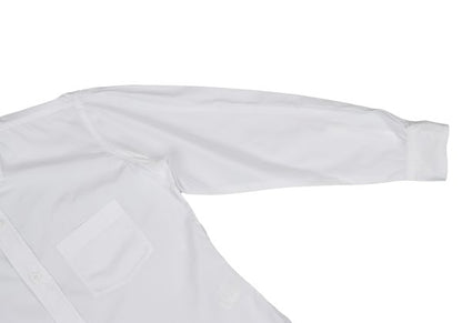 Yohji Yamamoto POUR HOMME Cotton Layered Shirt White Size 3