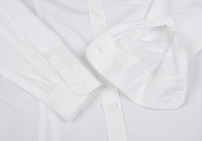 Yohji Yamamoto POUR HOMME Cotton Layered Shirt White Size 3