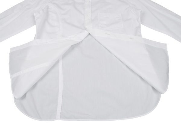 Yohji Yamamoto POUR HOMME Cotton Layered Shirt White Size 3