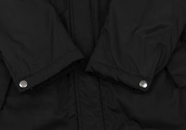 HUGO BOSS Black Poly Stand Collar Down Coat Size L