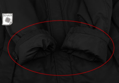 HUGO BOSS Black Poly Stand Collar Down Coat Size L