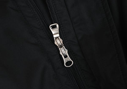 HUGO BOSS Black Poly Stand Collar Down Coat Size L