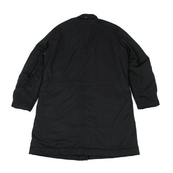 HUGO BOSS Black Poly Stand Collar Down Coat Size L