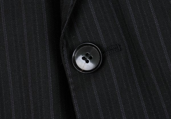 HUGO BOSS Charcoal Wool Stripe Weave Blazer Size M