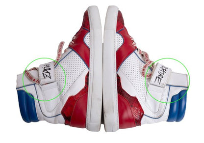 ZADIG & VOLTARE Sneakers Wht/Blu/Red Size 39 (24.5cm)