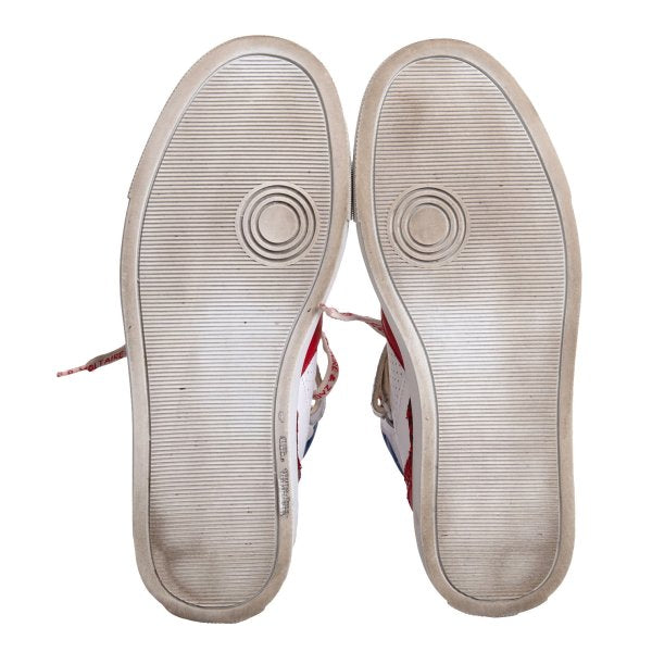 ZADIG & VOLTARE Sneakers Wht/Blu/Red Size 39 (24.5cm)