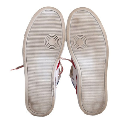 ZADIG & VOLTARE Sneakers Wht/Blu/Red Size 39 (24.5cm)
