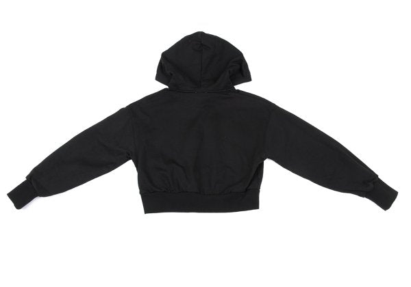 LILY BROWN x KEITA MARUYAMA Botanical Logo Print Hoodie Black Size F
