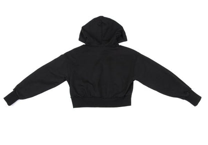 LILY BROWN x KEITA MARUYAMA Botanical Logo Print Hoodie Black Size F