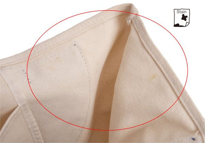 ISSEY MIYAKE I.S. Whale Canvas Ivory Navy Tote