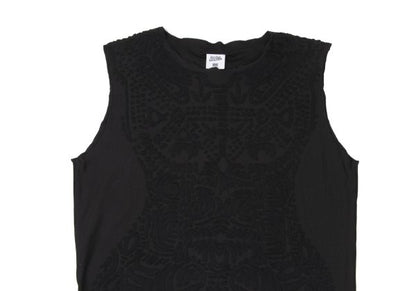Jean Paul GAULTIER HOMME Cotton Nylon Top Black Size 48