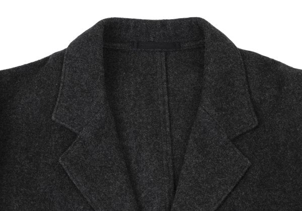 Y's for men Melton Wool Patch Pocket 3B Jacket Gray Size 2
