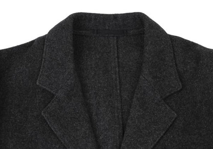 Y's for men Melton Wool Patch Pocket 3B Jacket Gray Size 2