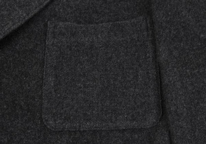 Y's for men Melton Wool Patch Pocket 3B Jacket Gray Size 2