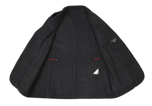 Y's for men Melton Wool Jacket Gray Size 2