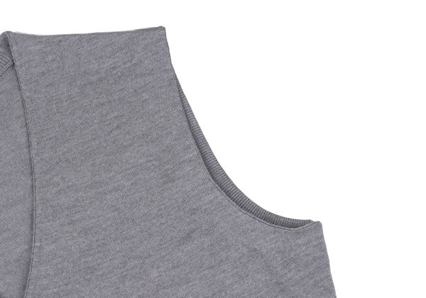 Brooks Brothers Merino Wool Knit Vest Gray Size XS