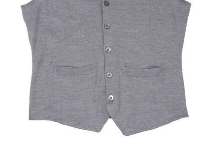 Brooks Brothers Merino Wool Knit Vest Gray Size XS