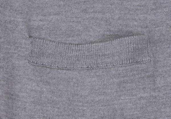 Brooks Brothers Merino Wool Knit Vest Gray Size XS