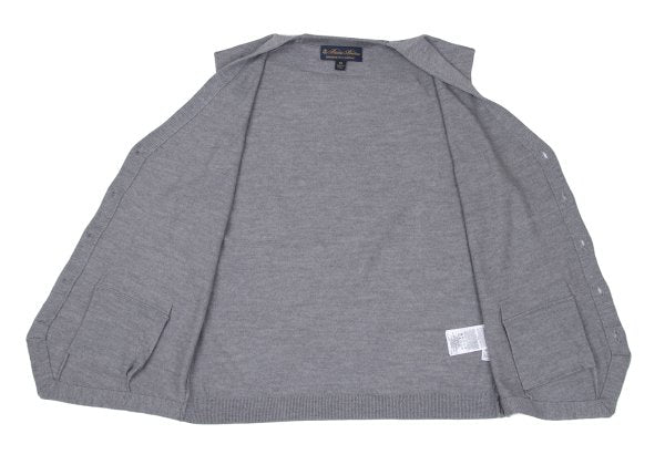Brooks Brothers Merino Wool Knit Vest Gray Size XS