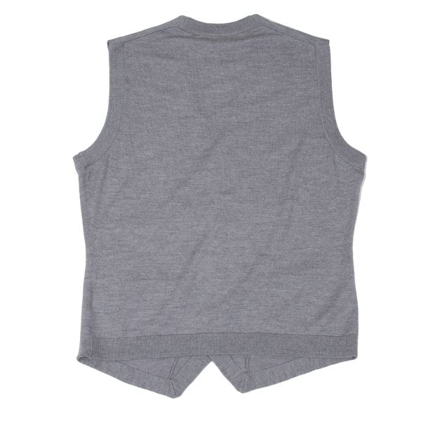 Brooks Brothers Merino Wool Knit Vest Gray Size XS