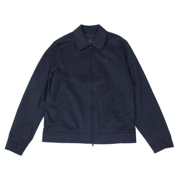 Brooks Brothers Black Watch Lined Swing Top Navy Size S