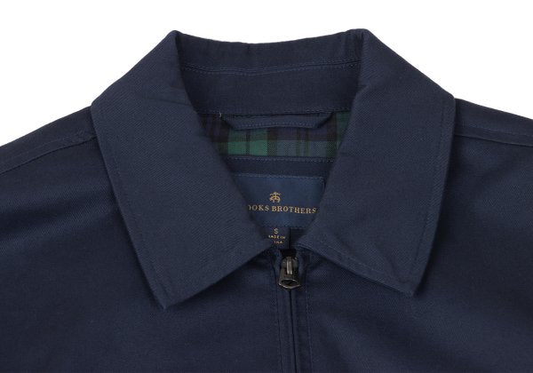 Brooks Brothers Black Watch Lined Swing Top Navy Size S