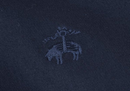 Brooks Brothers Black Watch Lined Swing Top Navy Size S