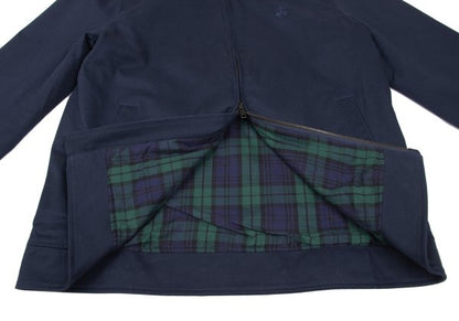 Brooks Brothers Black Watch Lined Swing Top Navy Size S