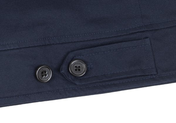Brooks Brothers Black Watch Lined Swing Top Navy Size S