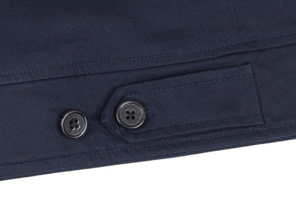 Brooks Brothers Black Watch Lined Swing Top Navy Size S