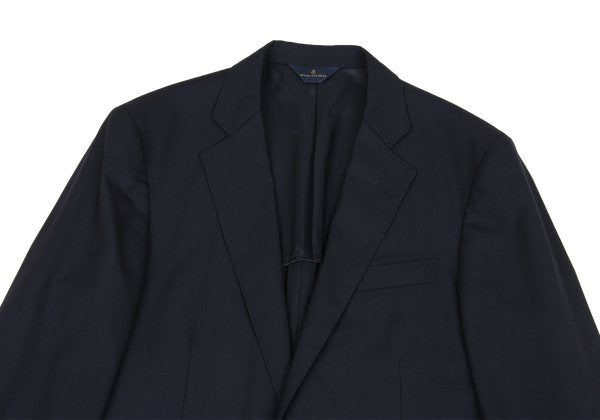 Brooks Brothers Wool Blend Metal Jacket Navy Size 39SHT