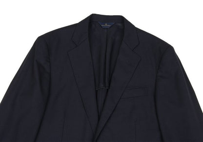 Brooks Brothers Wool Blend Metal Jacket Navy Size 39SHT