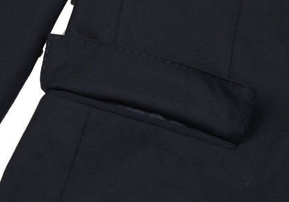 Brooks Brothers Wool Blend Metal Jacket Navy Size 39SHT
