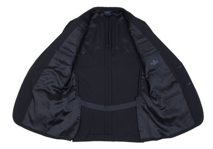 Brooks Brothers Wool Blend Metal Jacket Navy Size 39SHT