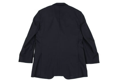 Brooks Brothers Wool Blend Metal Jacket Navy Size 39SHT