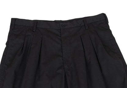 Y's for men 25SS Poly Cotton Twill Pants Black Size 2