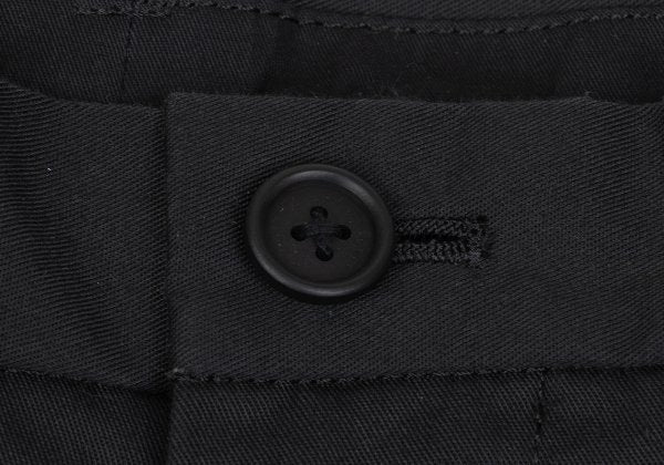 Y's for men 25SS Poly Cotton Twill Pants Black Size 2