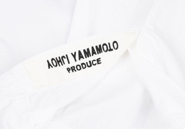 Yohji Yamamoto POUR HOMME 24SS Cotton Shirt White Size 2