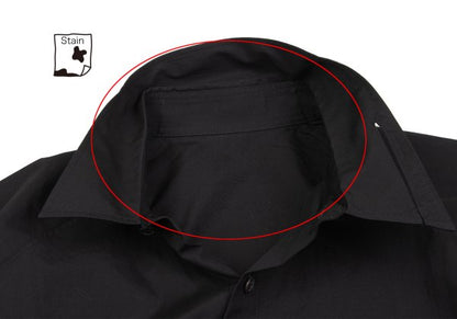 Yohji Yamamoto POUR HOMME Asymmetric Shirt Black Size 2